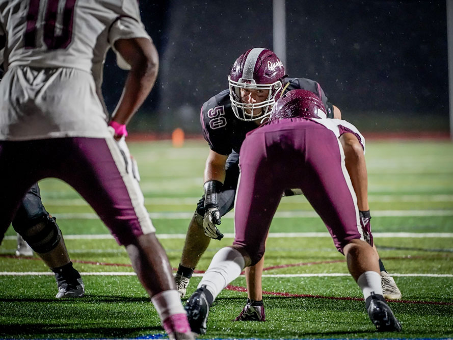 Offensive Lineman Ready and Focused