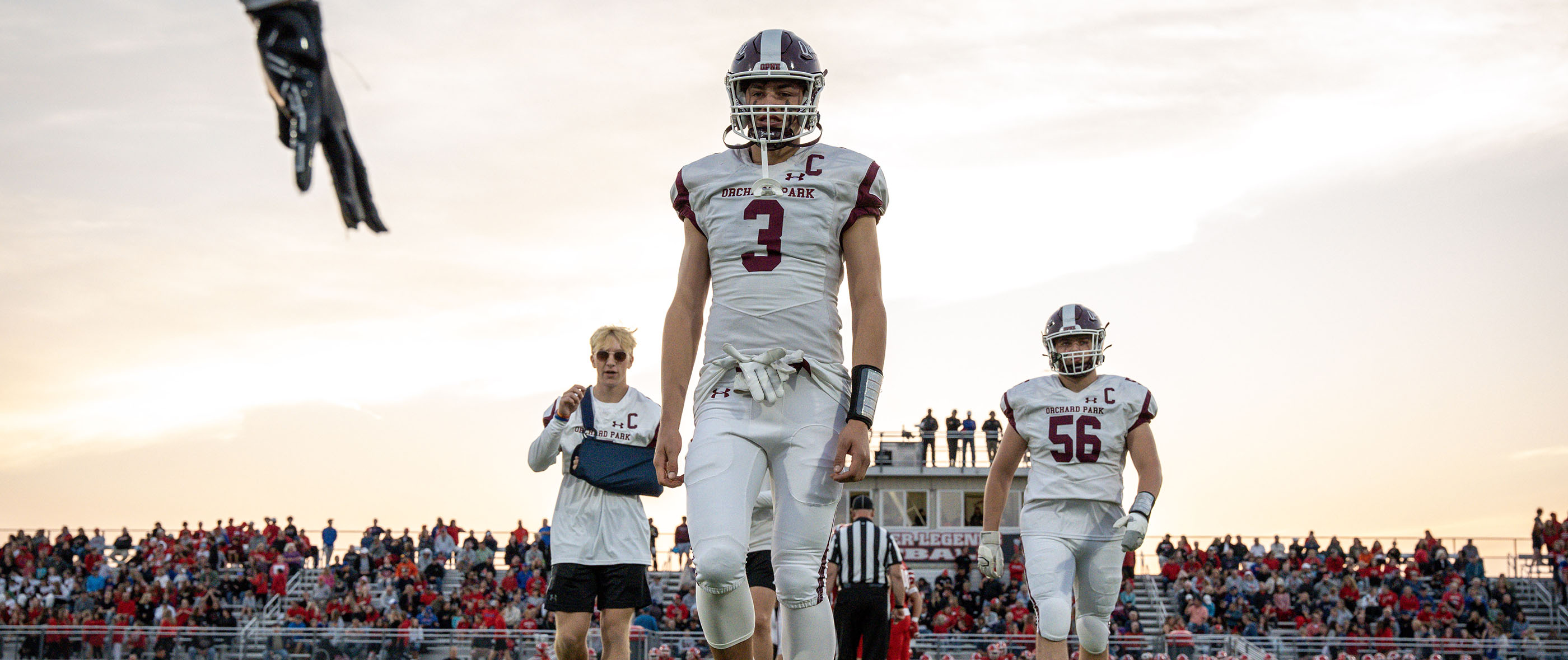 Captains after the coin toss