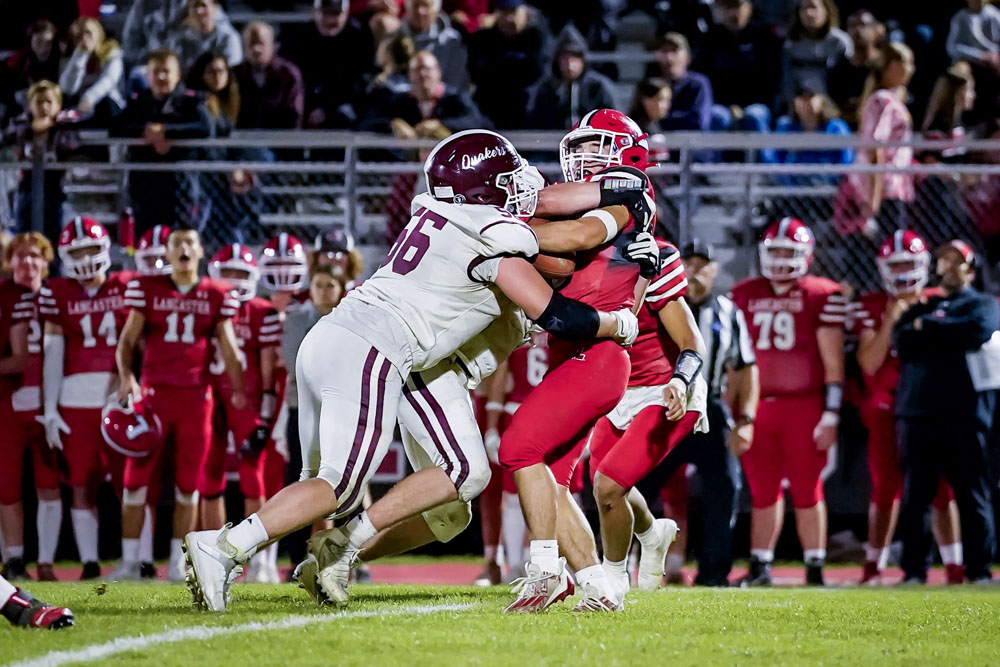 Orchard Park tackling the running back