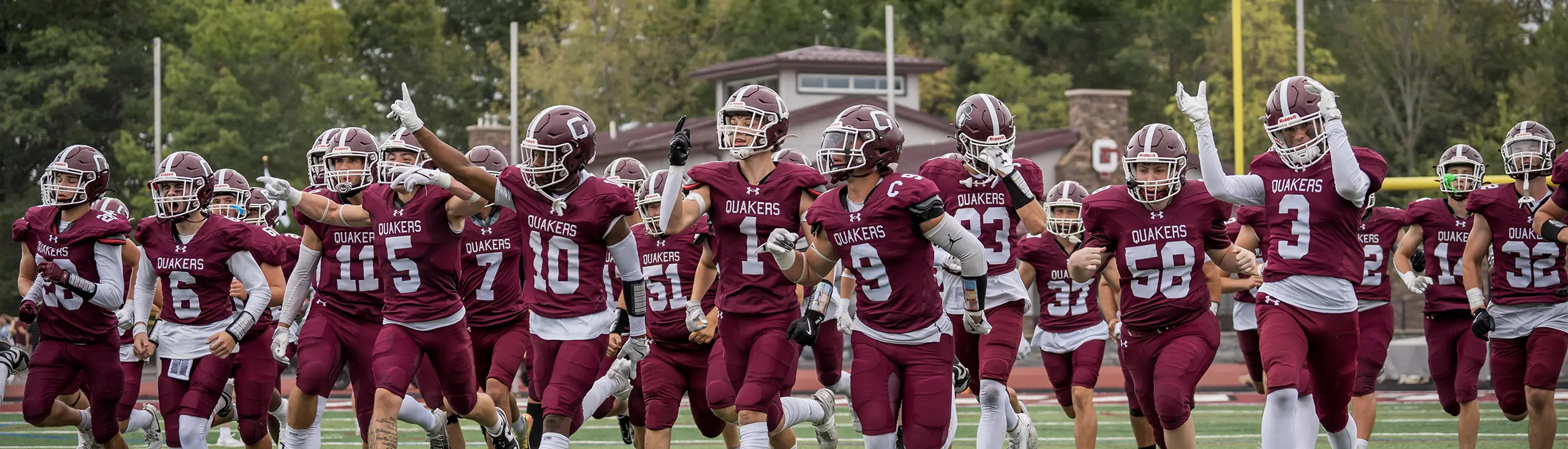 OP captains coming out on the field