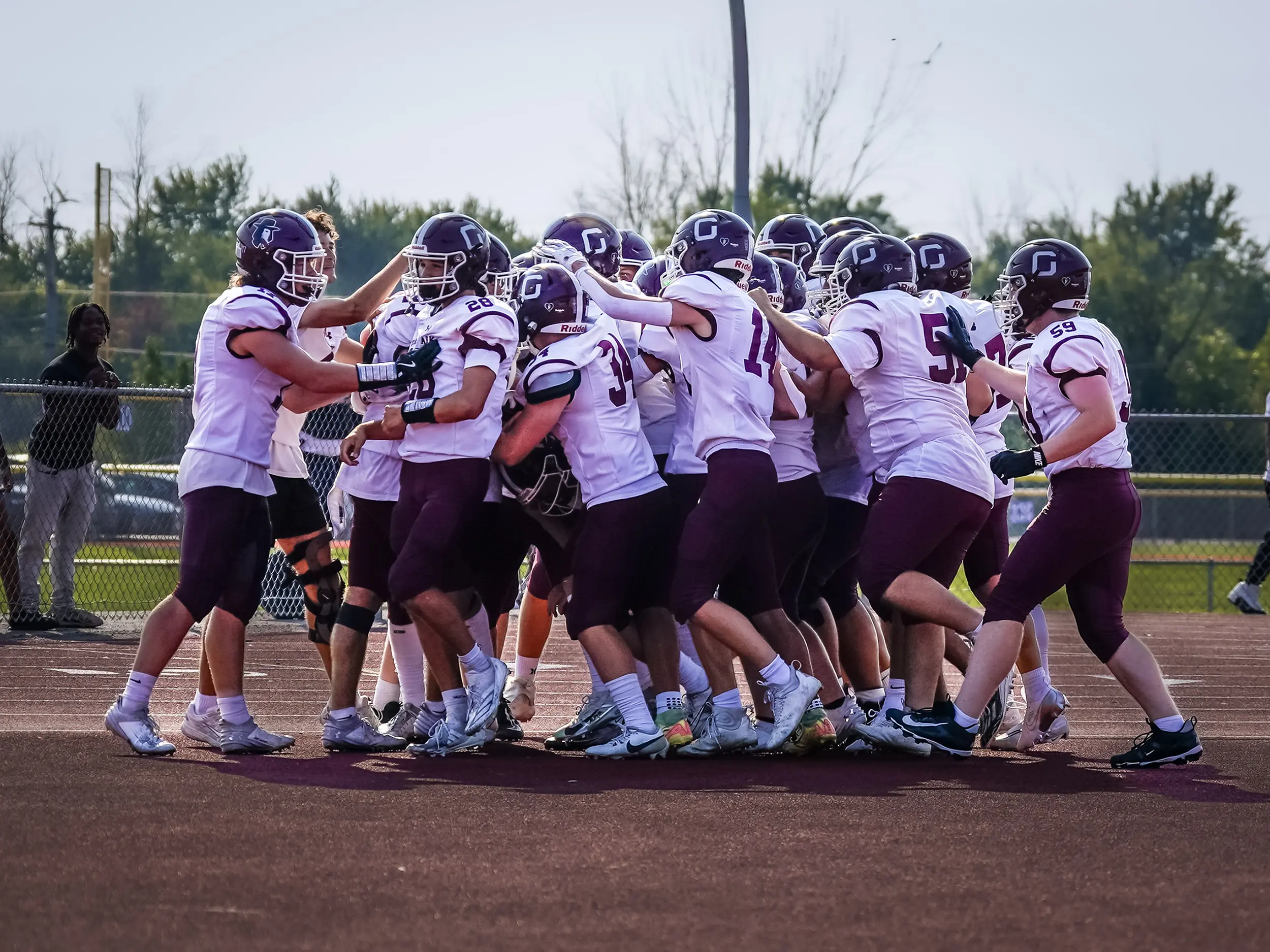 Orchard Park Football Celebration