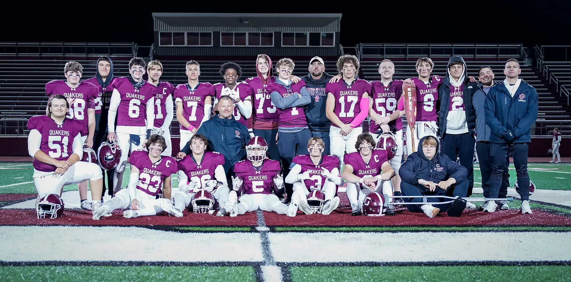 Orchard Park Football Seniors 2024