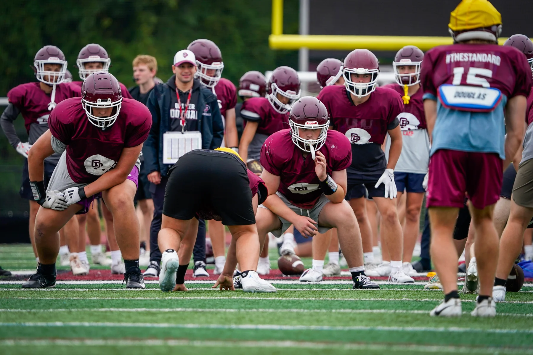 Orchard Park line ready for the play