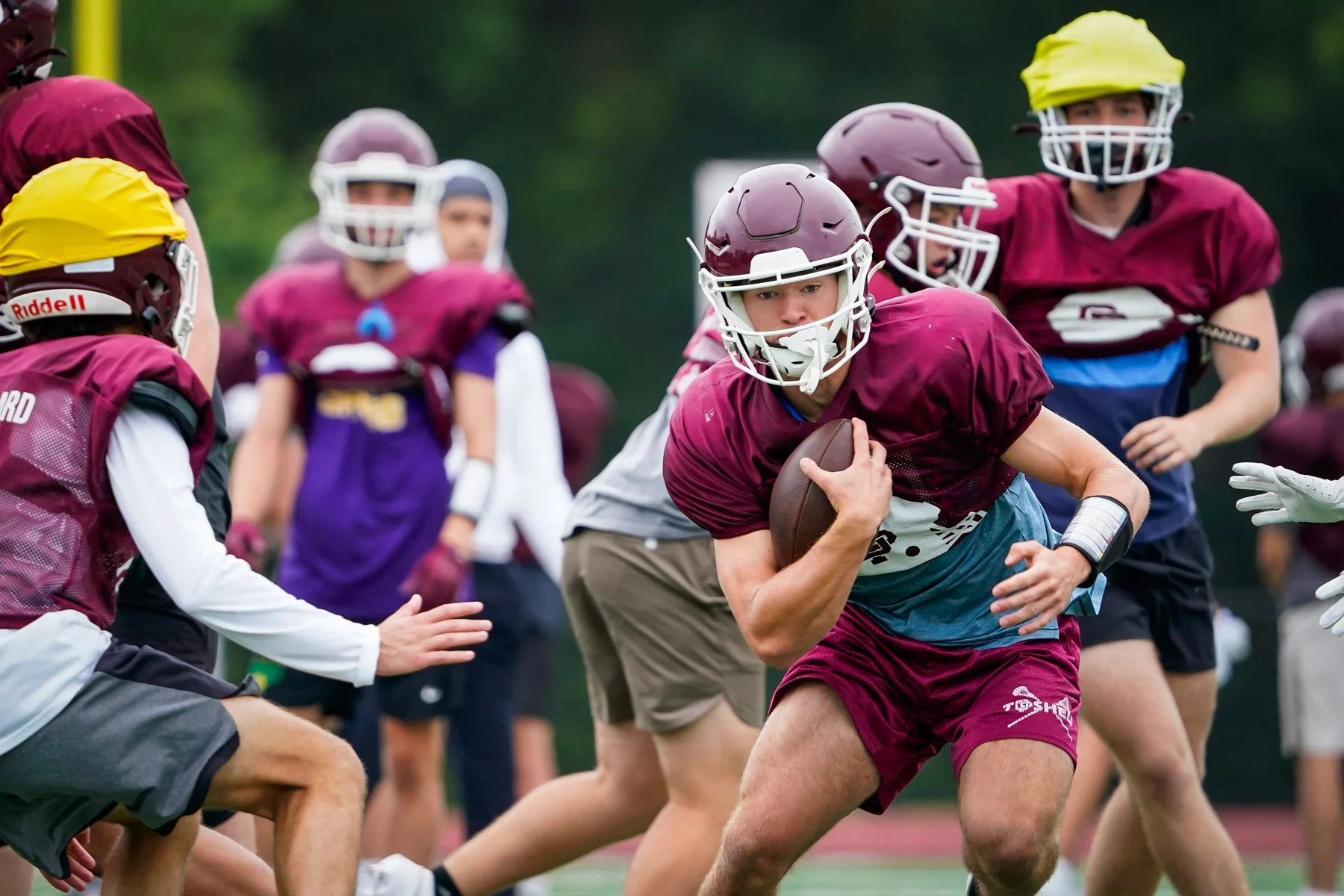 Orchard Park RB looking for room to run