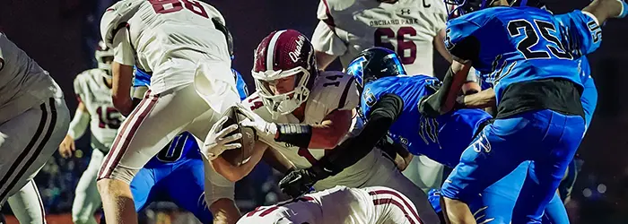 Orchard Park Quakers Football TD