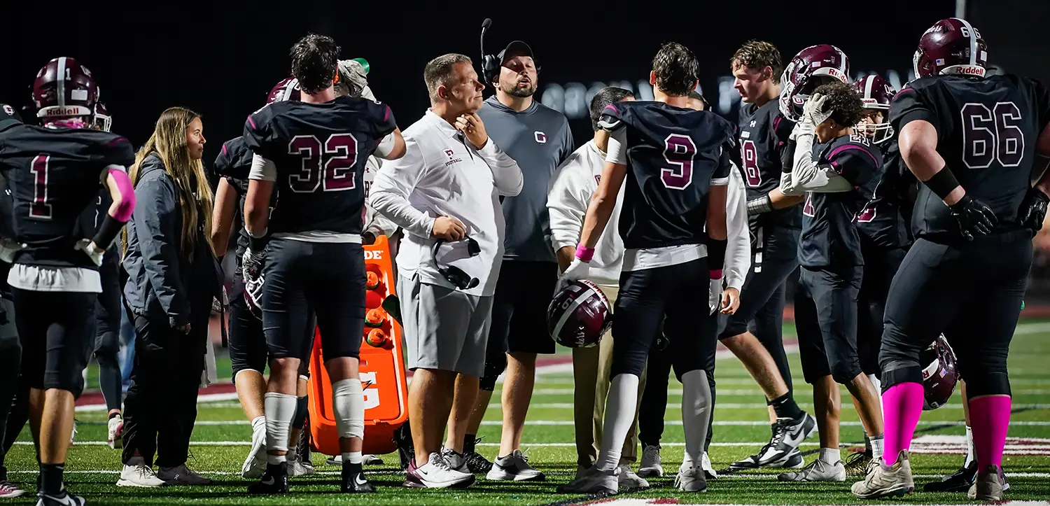 Huddle during the timeout