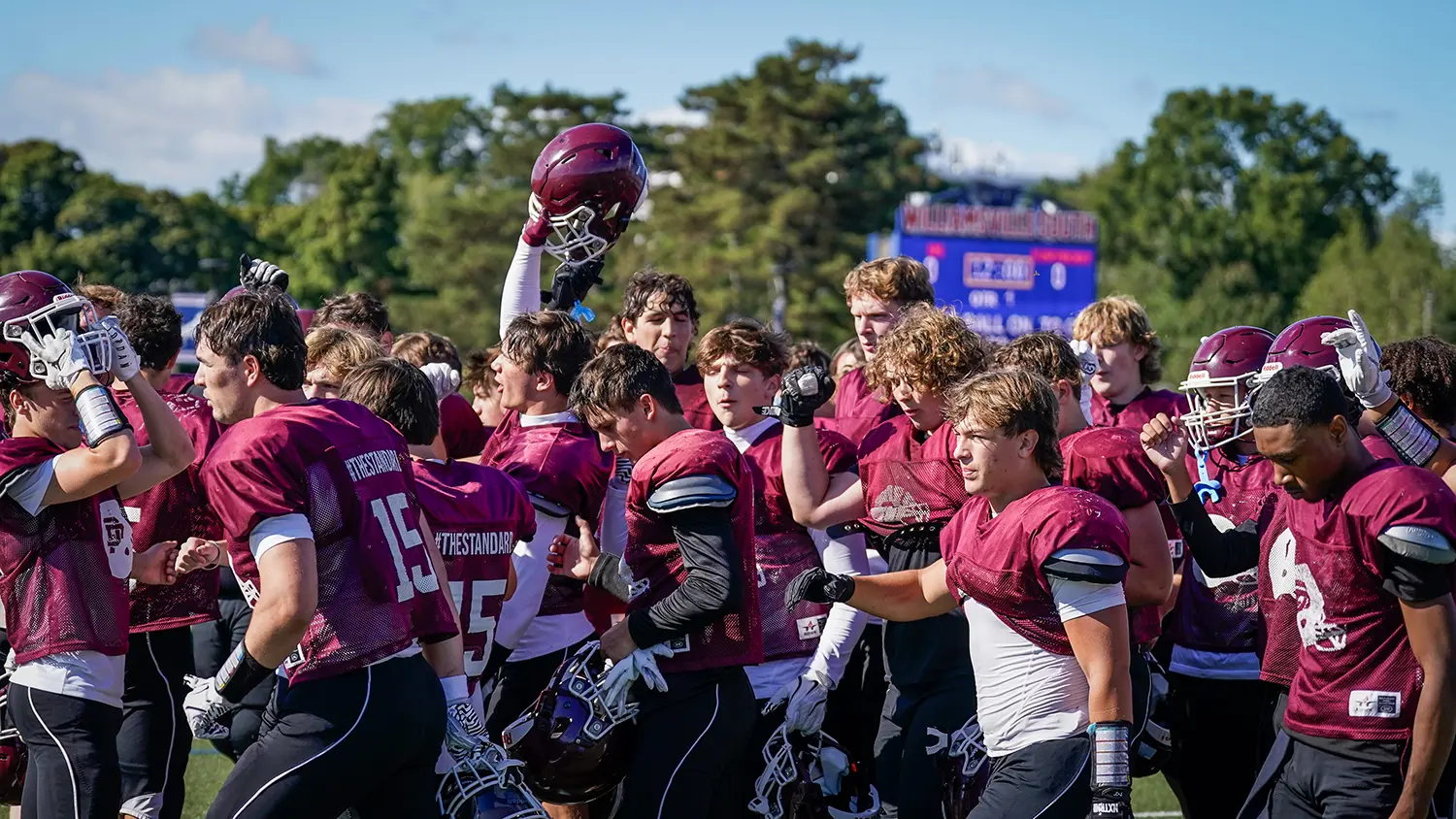 Orchard Park Football fired up