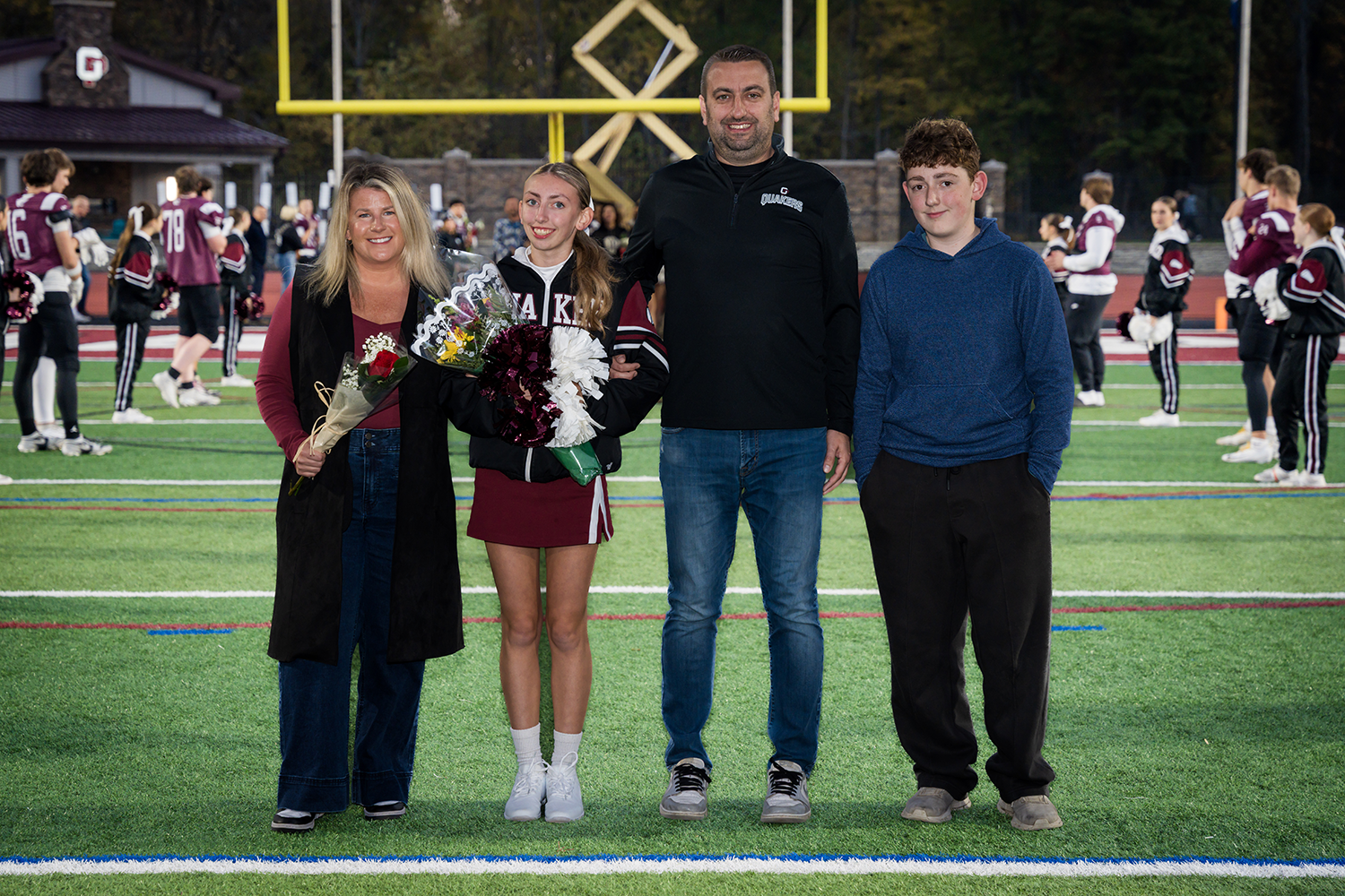 Cheerleader and Family