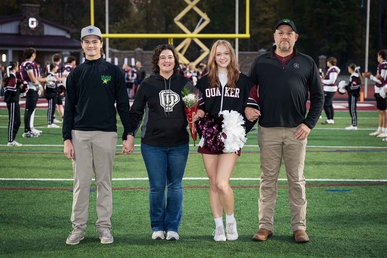 Cheerleader and Family